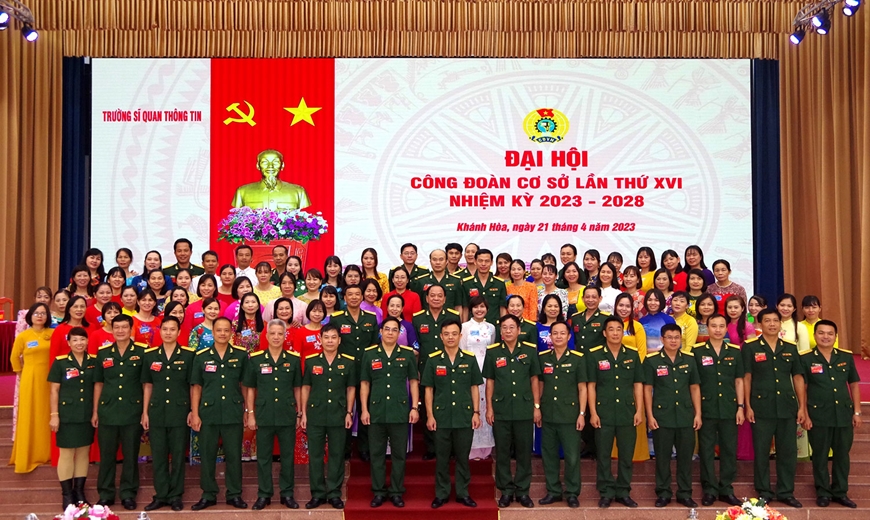 Đại hội Công đoàn cơ sở Trường Sĩ quan Thông tin lần thứ XVI (2023 – 2028)